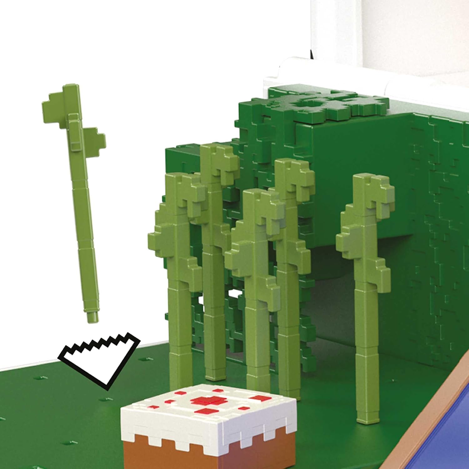 MATTEL Minecraft Mini Têtes Modulables — Coffret La Maison du Panda – Image 6