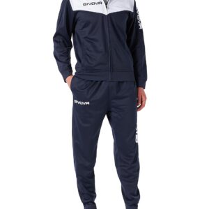 GIVOVA — Combinaison mixte Visa bleu/blanc L