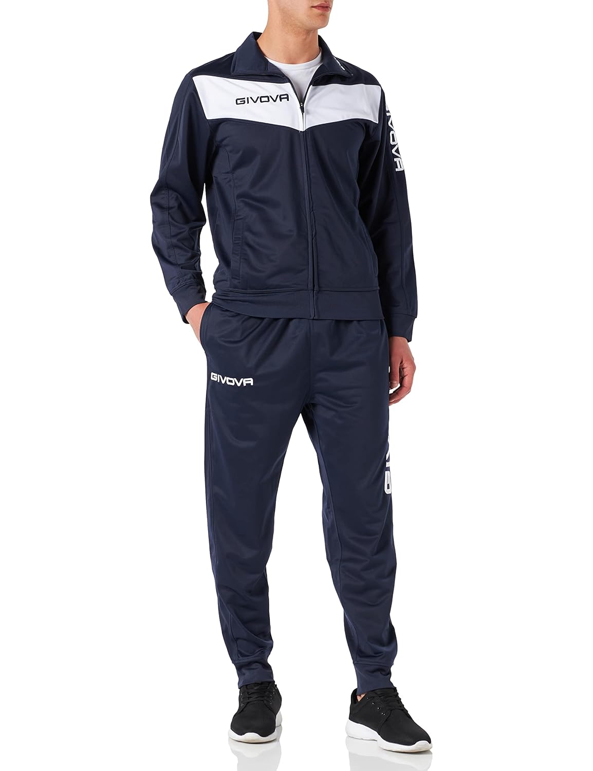 GIVOVA — Combinaison mixte Visa bleu/blanc L