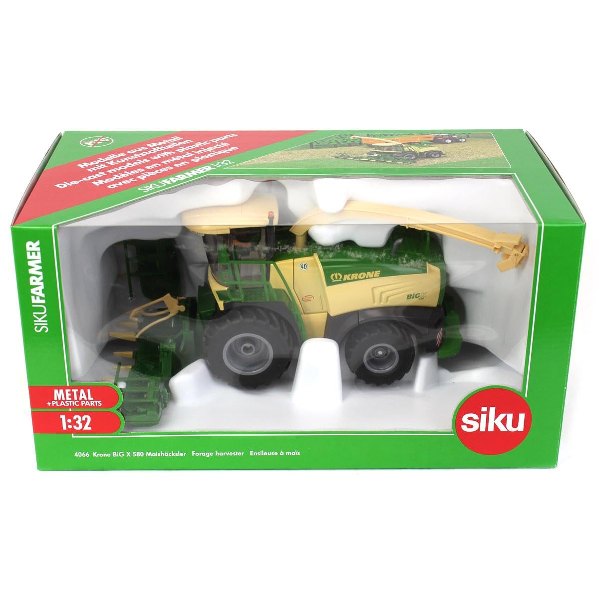 SIKU 4066 — Broyeur de maïs Krone BiG X 580 1:32 – Image 7