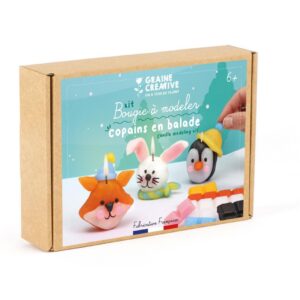 Alternative view of GRAINE CRÉATIVE — Kit Enfant Bougies à Modeler Animaux Hiver