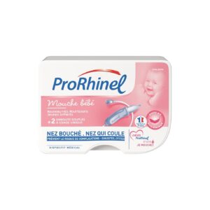 ProRhinel mouche bébé + 2 embouts jetables