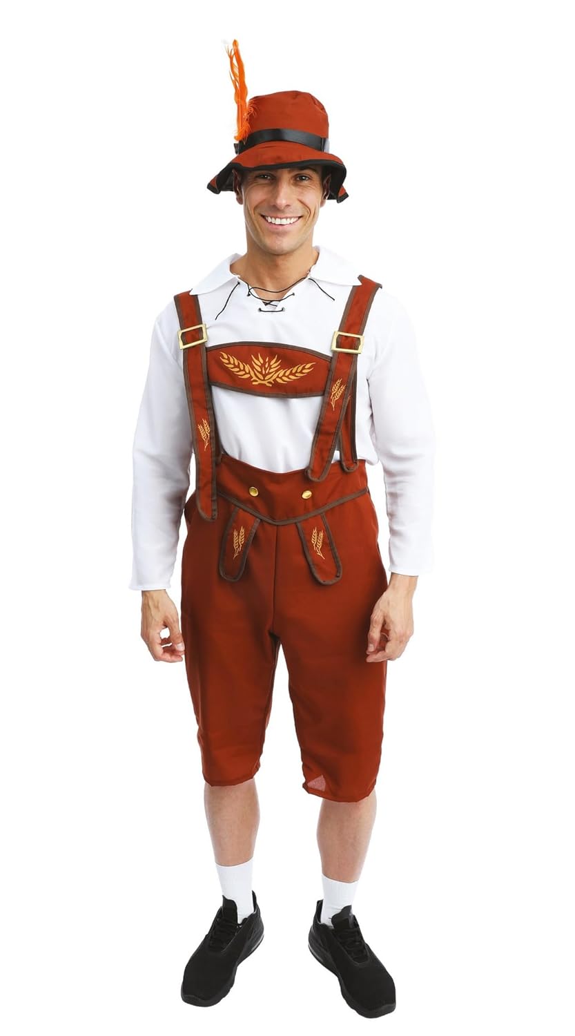 P’TIT CLOWN — Déguisement Oktoberfest Homme Taille S/M – Image 3