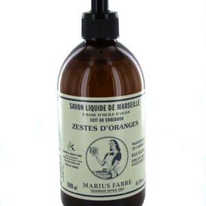 Marius Fabre Nature Savon écorce d'orange avec pompe, 500 Ml