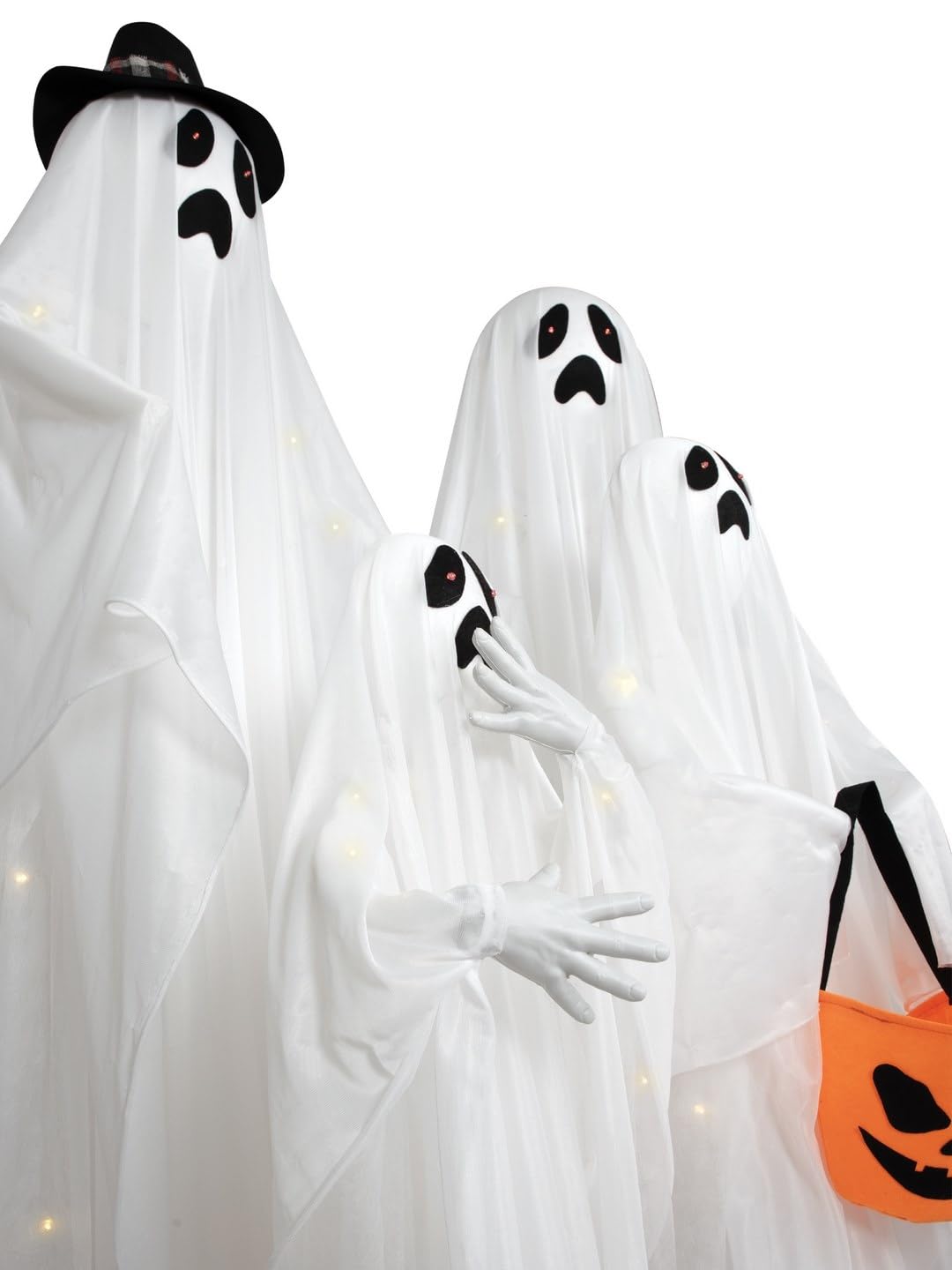 P'TIT CLOWN — Famille de 4 Fantômes Sonore et Lumineuse 160cm – Image 3