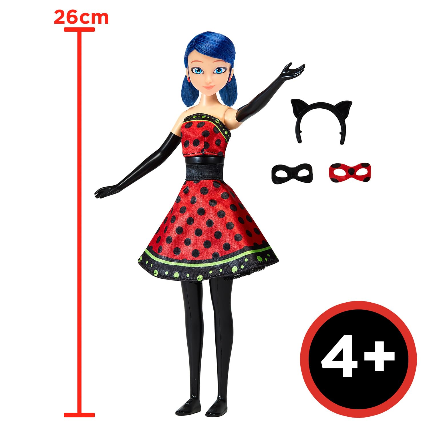BANDAI Miraculous — Poupée Ladybug Transformation 26 cm – Image 3