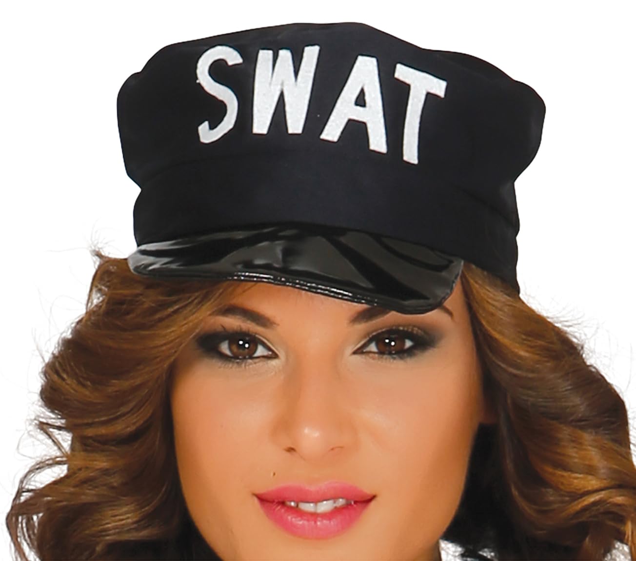 FIESTAS GUIRCA — Déguisement Policière SWAT Taille unique – Image 4