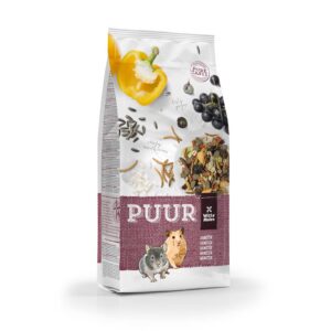 Witte Molen, Puur Aliment Complet pour Hamster 400 GR, sans conservateurs, colorants ou arômes artificiels, Tous Les nutriments pour Une Vie Heureuse et Une Bonne santé