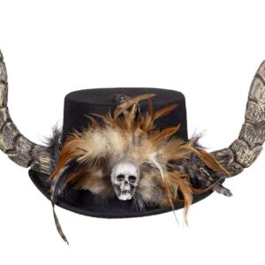 Boland 10134171 Chapeau Papa Legba Multicolore