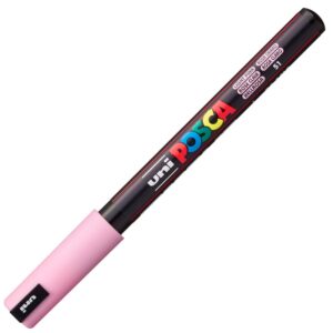 uni-ball Marqueur Uni Posca 181719 - Pointe extra fine - 0,7 mm - Rose clair