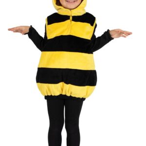 P'TIT CLOWN - Déguisement Enfant - Costume Abeille - Parfait pour Carnaval, Fêtes Costumées et Évènements à Thème