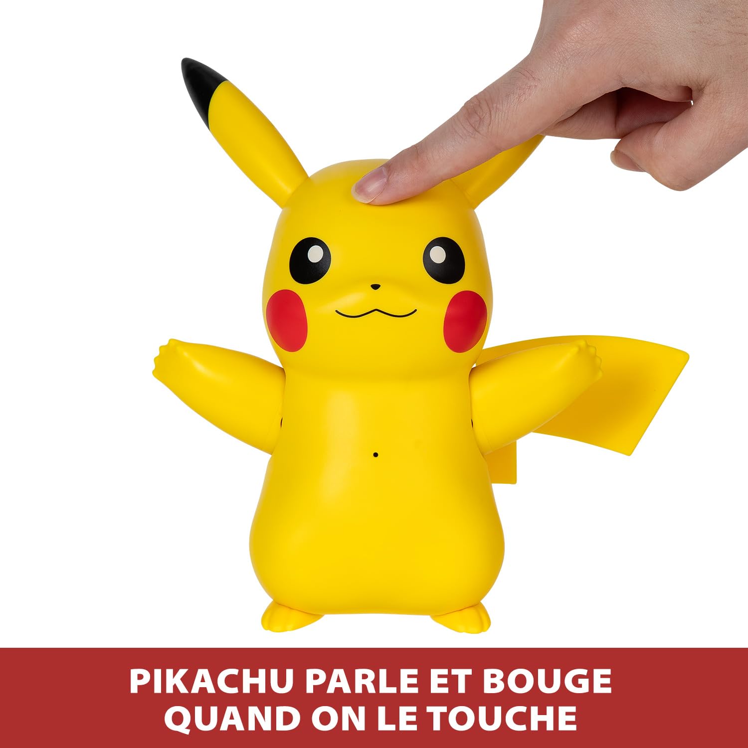 BANDAI Pokémon — Pikachu Deluxe interactif et accessoires – Image 2