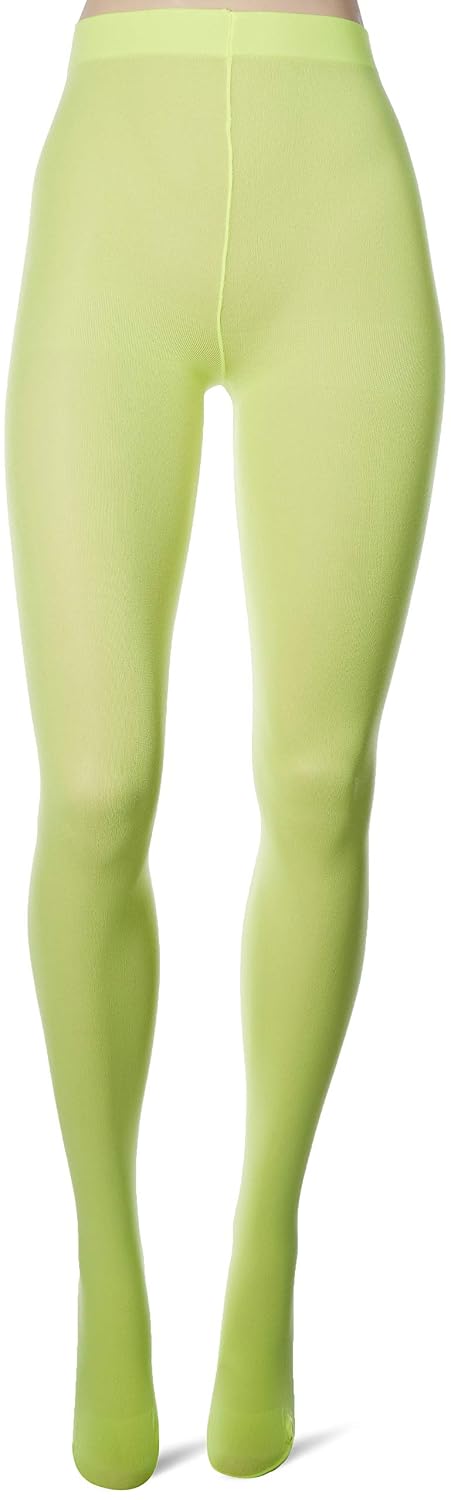 P'TIT CLOWN — Collant opaque fluo jaune – Image 2