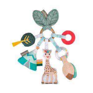 Sophie la Girafe - Anneau d'Activités Sophie la Girafe - Jeux d'Eveil - Différentes Matières, Textures et Couleurs - Pour Enfants à Partir de 3 Mois