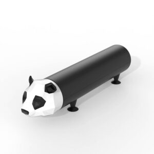 Batterie de Secours Externe Power Pet - Chargeur Portable de Smartphone - Capacité de 4800 mAh - Recharge 2 Batteries - Doux au Toucher (Panda)