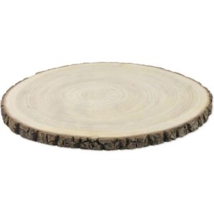 RONDIN DE BOIS BRUT ÉCORCE NATUREL 35CMX2CM