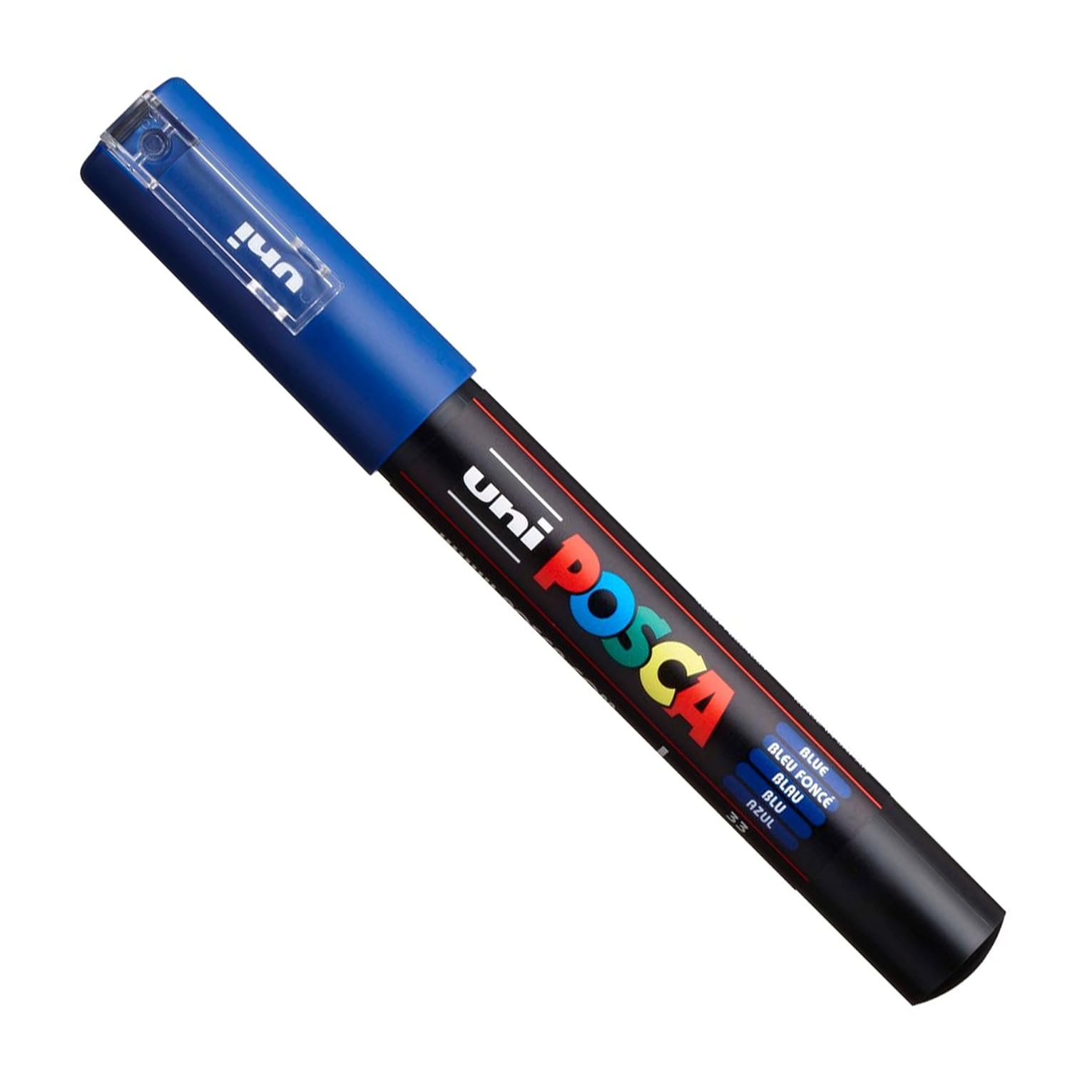 Uni Posca PC-1M Ensemble de 12 marqueurs professionnels pour peinture avec marqueurs noir + blanc supplémentaires – Image 7