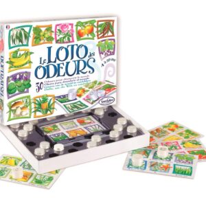 Sentosphère - Le Loto des Odeurs - Jeu Sensoriel - Kit de Loisir Créatif - Activité manuelle enfant - 30 odeurs à découvrir - à partir de 4 ans - Fabriqué en France - 101