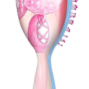 DIDDL — Brosse à cheveux Diddlina ballerine rose 21,5 cm