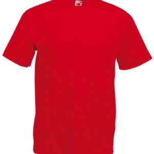 Fruit of the Loom Thé Valueweight T-Shirt, Rouge (Rouge 400), XL Homme