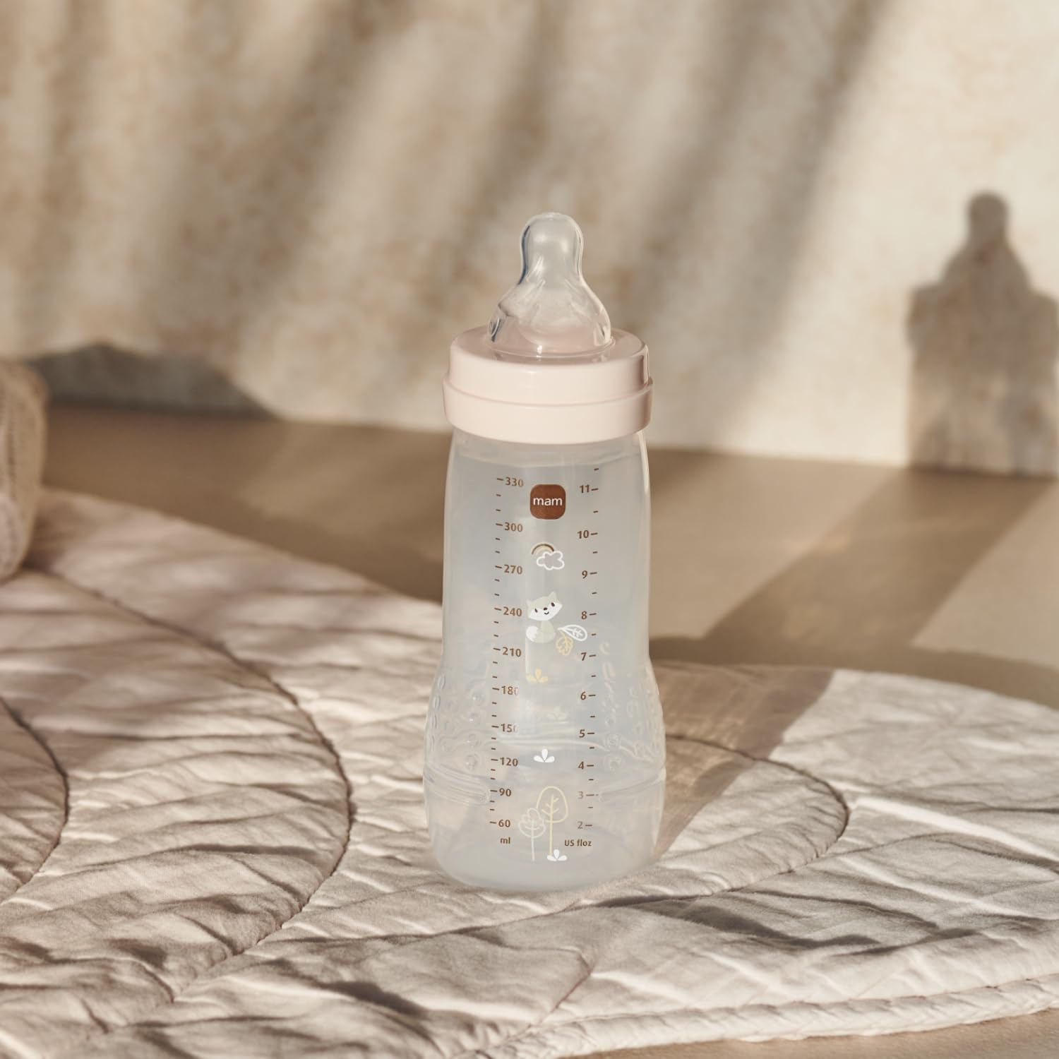 MAM Easy Active — Biberon 330 ml sable tétine débit X – Image 2