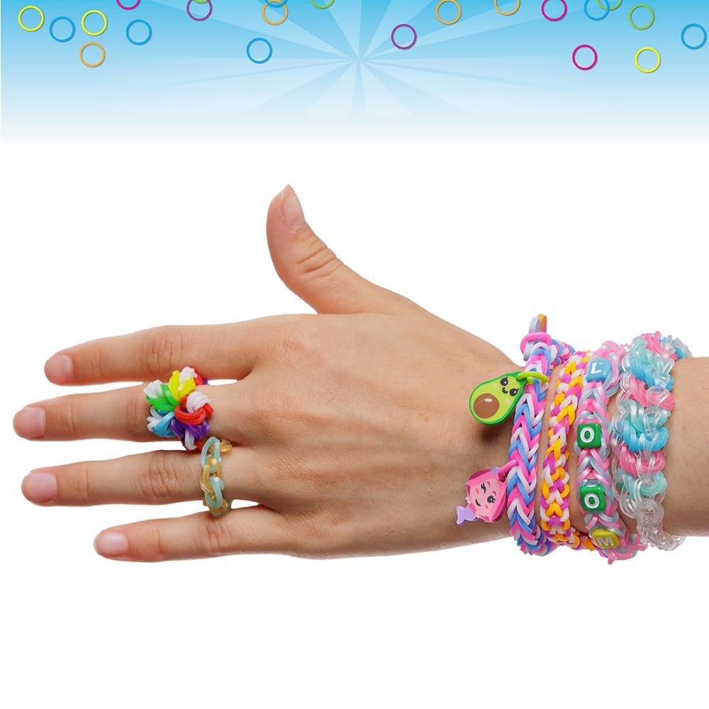 BANDAI Rainbow Loom Mega Combo Set — Coffret bracelets 5600 élastiques – Image 6
