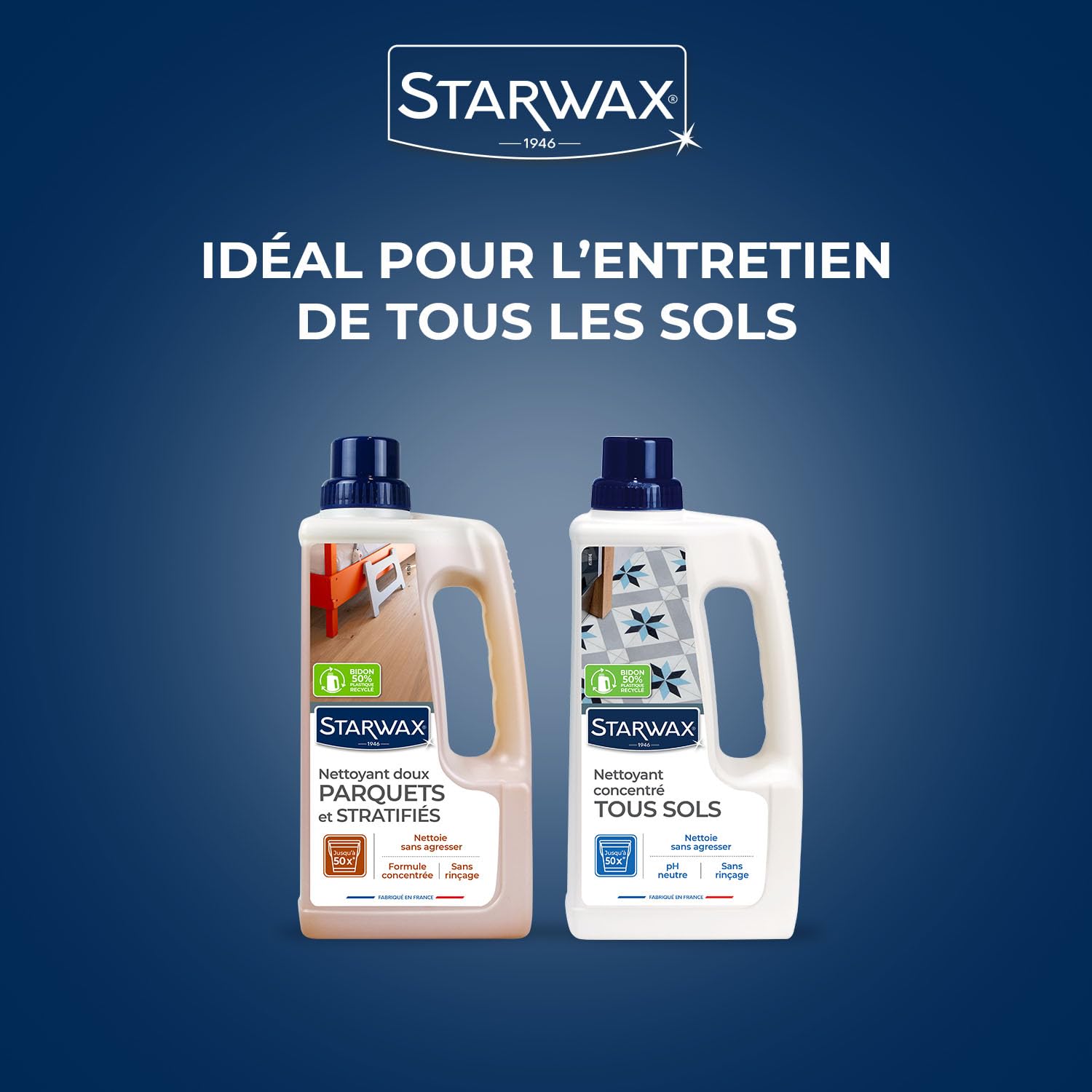 STARWAX — Nettoyant doux parquets et sols stratifiés 1L – Image 4