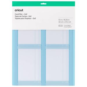 Cricut Mixte adulte Cricut Card Mat - 2 x 2 - Compatible avec toutes les tailles de cartes Cricut - Créez des cartes personnalisées avec Cricut Maker et Cricut Explore Machines, Cricut