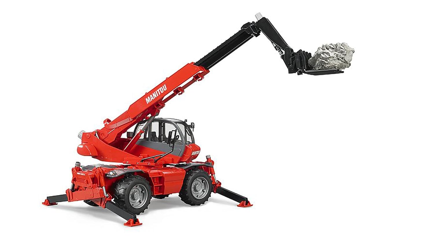 BRUDER Manitou MRT 2150 — Chariot élévateur télescopique 1:16 – Image 3