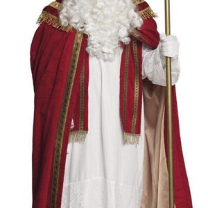 Boland 56840 Costume de Saint-Nicolas, taille L/XL, robe, cape et bonnet, Père Noël, costume, carnaval, fête à thème