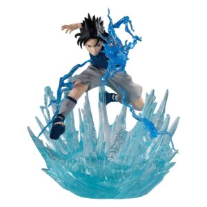 Banpresto Figurine d'action Sasuke Uchiha Naruto, Combinaisons Battle 12 cm, BP89924P Multicolore, Figurine à Collectionner, idéale pour Les Fans d'Anime