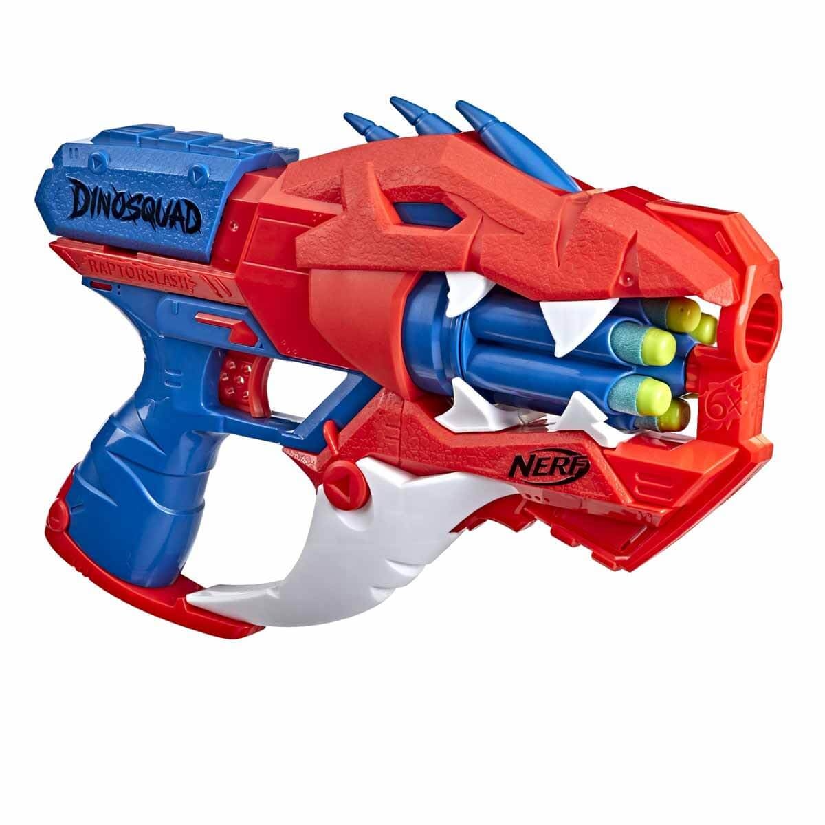 NERF DinoSquad Raptor-Slash — Blaster à barillet 6 fléchettes – Image 2