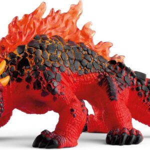 Schleich ELDRADOR Creatures | Lézard de Lave 70156 | Figurine Monstre ELDRADOR avec mâchoire Mobile | Jouet d’Action pour Enfants dès 7 Ans | 18 x 8 x 8 cm