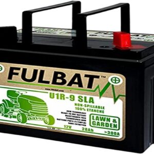 Batterie tracteur tondeuse FULBAT U1R-9 SLA - 12V 28AH (+ a droite)