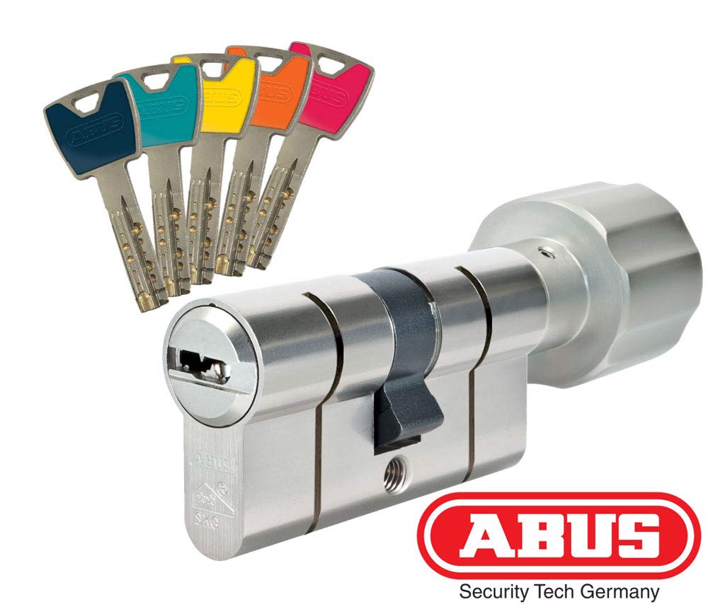 ABUS P12RPS — Barillet bouton 50x30 argenté – Image 3