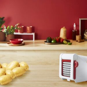 Alternative view of MOULINEX XL — Coupe-frites et légumes manuel avec grille
