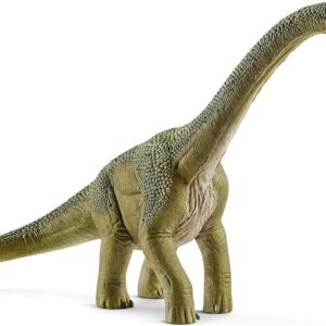 Brachiosaure, figurine dinosaure détaillée et durable, jouet brachiosaure éducatif et amusant pour enfants des 4 ans, vert - schleic