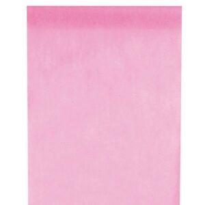 Chemin de Table intissé 30cm. - Rouleau de 10m. - Rose