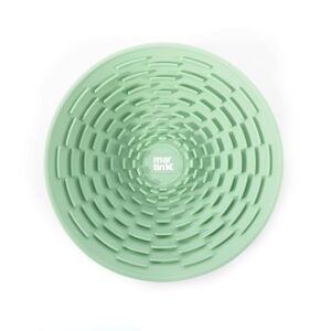 Gamelle de léchage en Silicone pour Chien et Chat – Accessoire d’Occupation apaisant, Digestion améliorée & hygiène bucco-Dentaire, Ventouse antidérapante, Lavable, 18,6 cm (Vert)