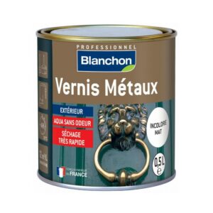 Vernis métaux Incolore Mat Blanchon 0.5L