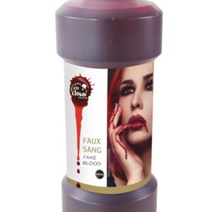 P'tit Clown - Faux Sang en Bidon - Effet Réaliste pour Maquillage Halloween, Déguisements, Scènes de Terreur et Cosplay (113,2 ML, Maquillage)