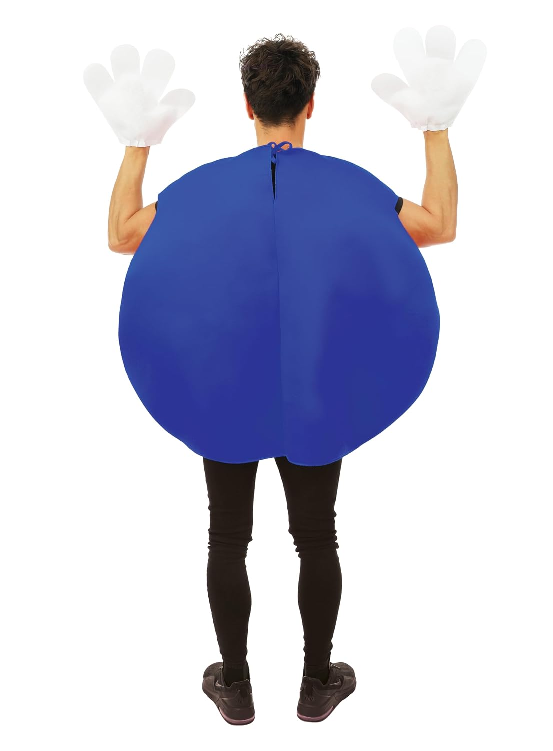 P'TIT CLOWN — Costume Bonbon Adulte Taille Unique Bleu – Image 2
