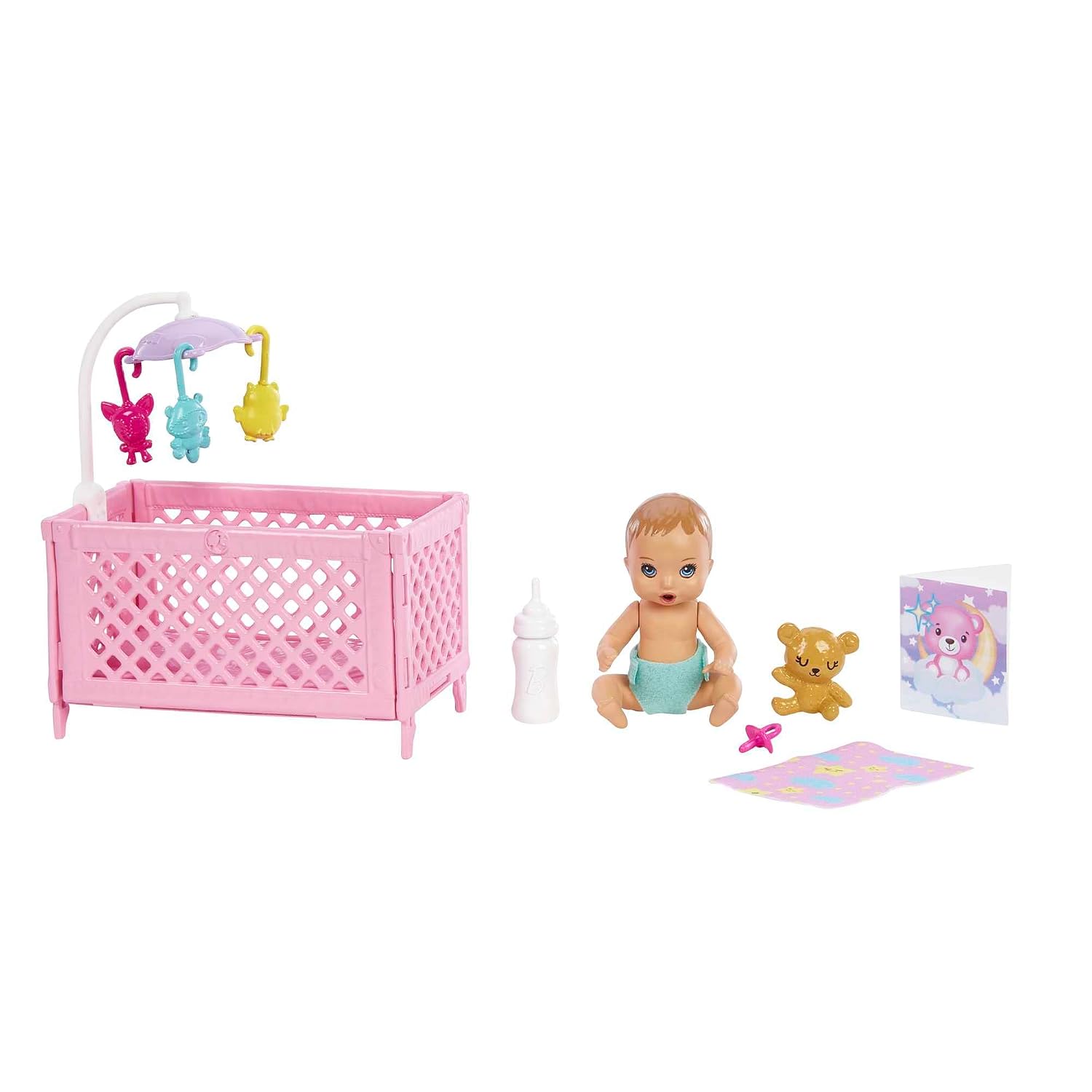BARBIE Skipper — Coffret Baby-Sitter avec Berceau et Bébé – Image 4