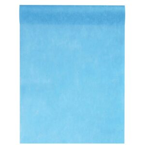 SANTEX 5696-8-30, Chemin de table en intissé 25 METRES, Turquoise