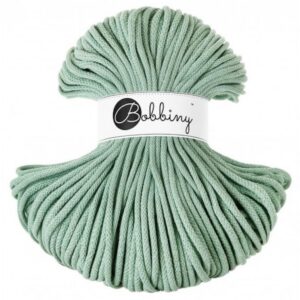 Bobbiny Cordon macramé tressé de qualité supérieure de 5 mm (Aloe) - 100 m