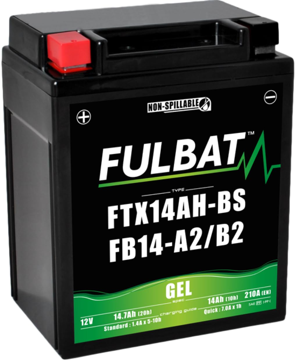 FULBAT SLA GEL FB14L-A2 — Batterie 12 V 14,7 Ah – Image 3