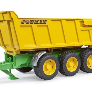 bruder 02212 - Remorque à benne basculante Joskin - 1:16 Remorque à benne basculante, remorque de transport, remorque à ridelles, benne basculante, accessoires pour tracteurs, agriculture, ferme