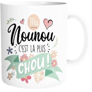 STC, Mug Ma Nounou C'est la Plus Chou 9,5x8 cm