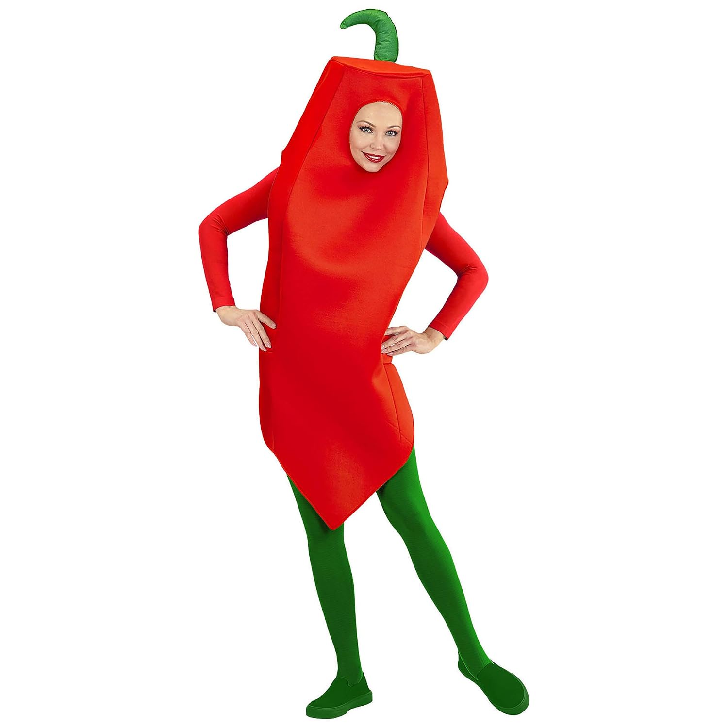 WIDMANN Chili Pepper — Costume adulte taille unique – Image 2