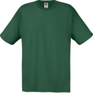 Fruit of the Loom T-Shirt Original pour Homme, Vert Bouteille, XXL
